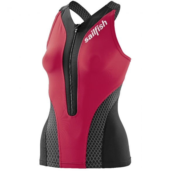 Sailfish Competition tritop vrouwen rood 2015 STTOPWR